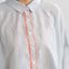 Rail stripe Loose blouse 