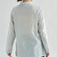 Fine Khadi Rail Striped Stand Collar Kurta Shirt