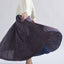 アジュラック染 ガーグラースカート（全3色）