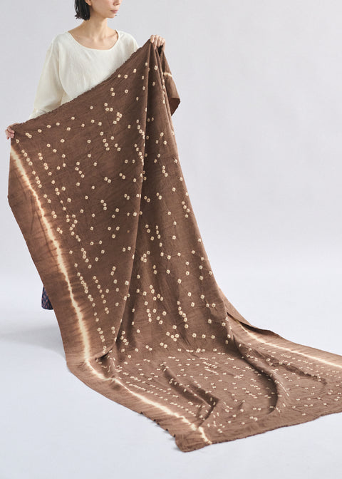 天然染バンダニ 鹿の子 多目的布