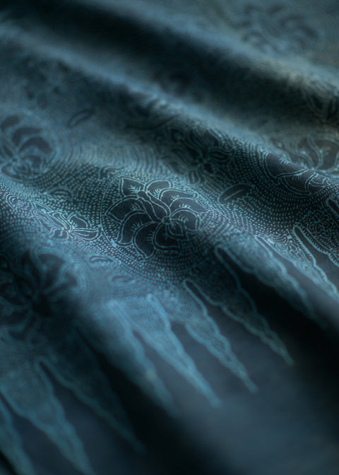 アジュラック染コットンストール古渡更紗（全6色）