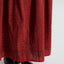 Ajrakh dyed soni dress with sheeta dot pattern