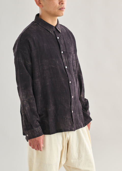 Ambar Charka Kala Cotton Long Sleeve Big Shirt