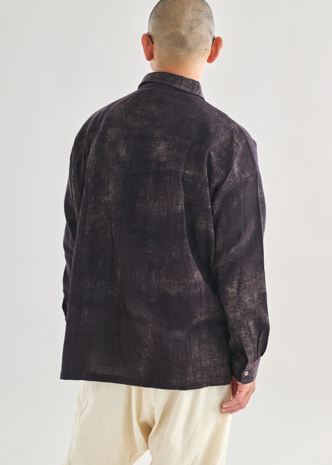 Ambar Charka Kala Cotton Long Sleeve Big Shirt