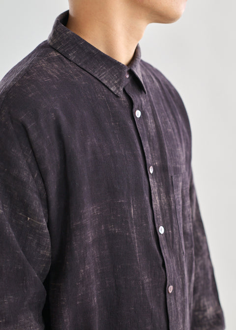 Ambar Charka Kala Cotton Long Sleeve Big Shirt