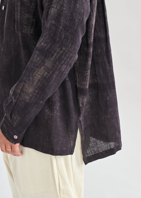 Ambar Charka Kala Cotton Long Sleeve Big Shirt