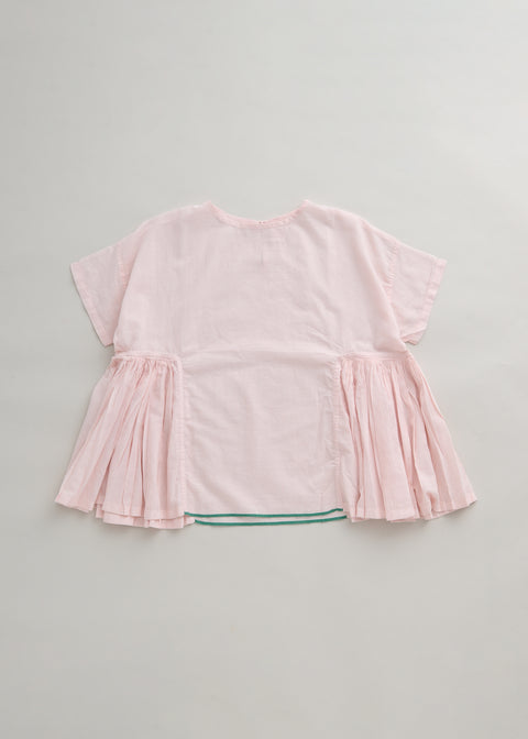 Light khadi Rose tops