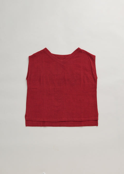 Kala Cotton Vneck Tops