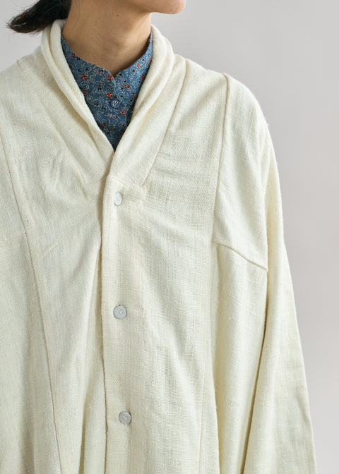 Handwoven Eri Silk Y-Jacket