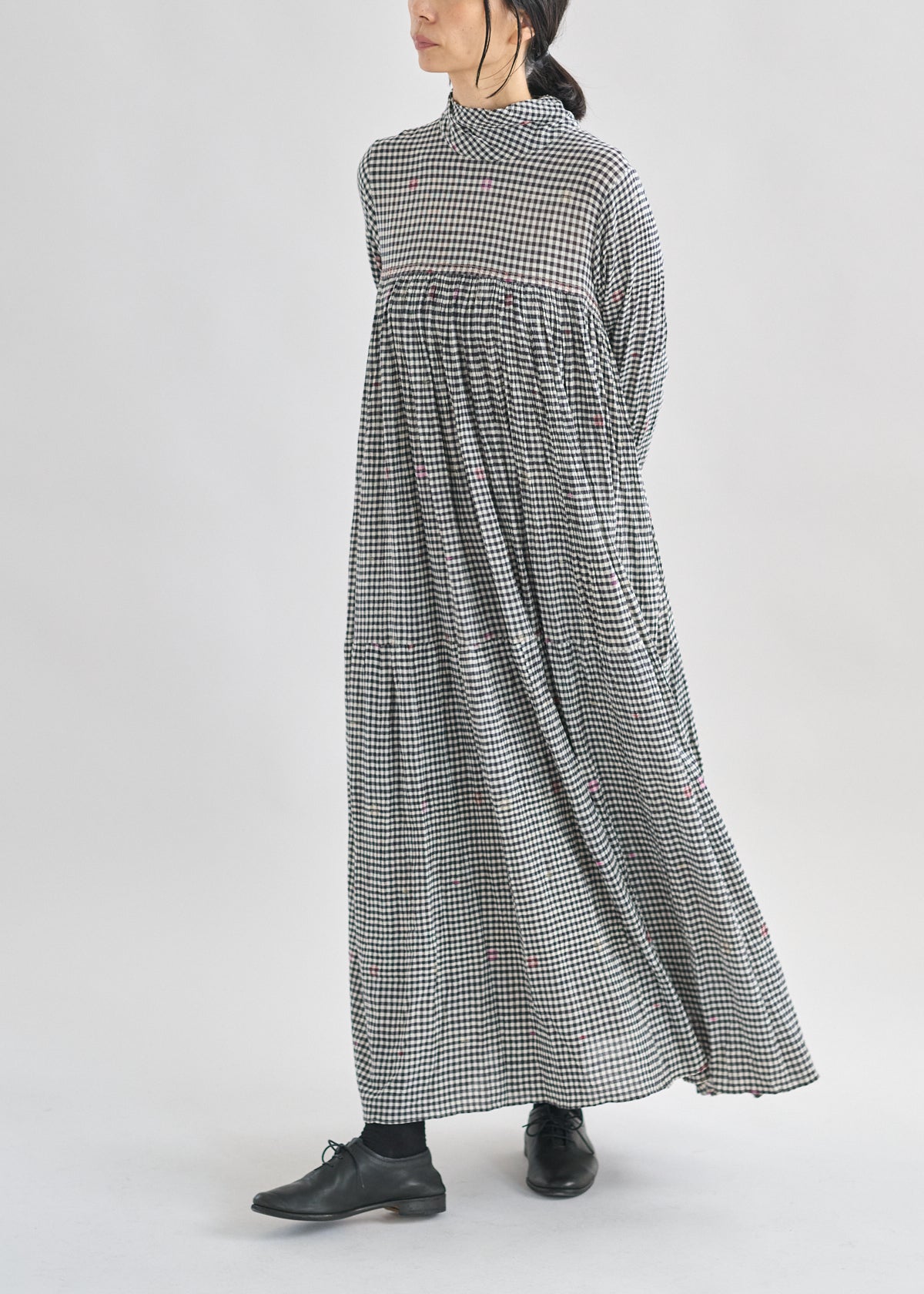 まあ　キャリコcalico デニムカディ　ワンコート　インディゴ　インド まあ様専用 キャリコcalico デニムカディ ワンコート インディゴ