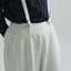 Denim Khadi Suspender Wide Pants (6 colors)