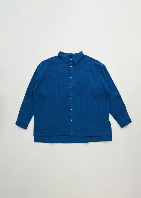 Ambar Charka Kala Cotton Long Sleeve Big Shirt