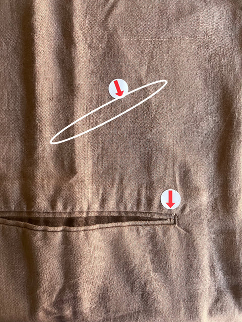 THRIFT/Silk Cotton Kin Top L size