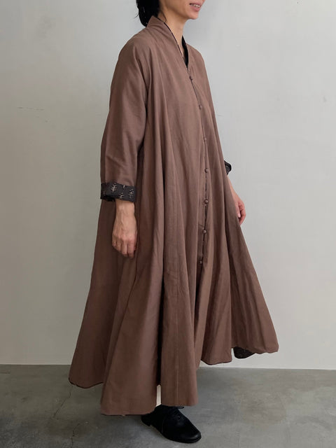 THRIFT /しっくりカディ×バロートラプリント マニシャジャケット（全2色）