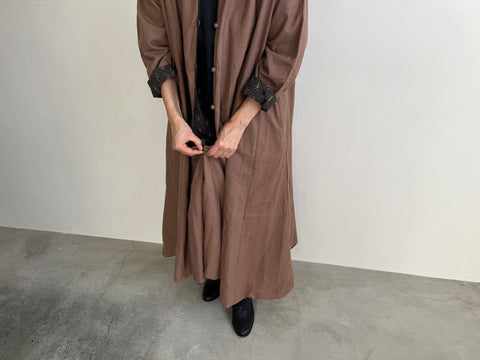 THRIFT /しっくりカディ×バロートラプリント マニシャジャケット（全2色）